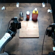 Top-camera view of the move latte cup setup at 224×224