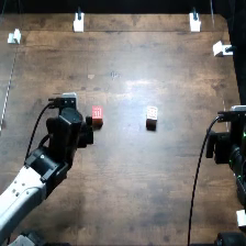 Top-camera view of the stack blocks setup at 224×224